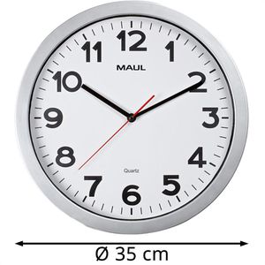 Produktbild für Wanduhr Maul Maulstep, Kunststoff, analog, Quarzuhr