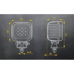 Produktbild für Zusatzscheinwerfer Hella ValueFit S3000, 12 V / 24 V, LED