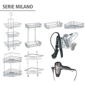 Produktbild für Haartrocknerhalter Wenko Milano 18280100