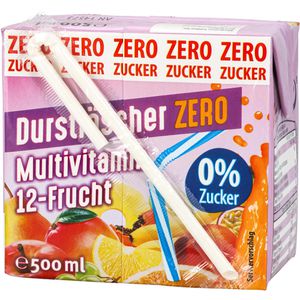 Produktbild für Saft Durstlöscher Multivitamin 12-Frucht zero, zuckerfrei