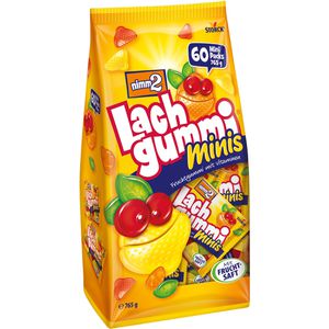 Produktbild für Fruchtgummis Nimm2 Lachgummi Minis
