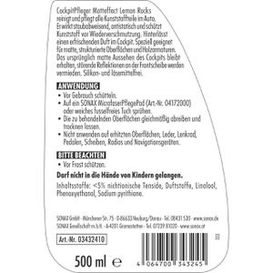 Produktbild für Cockpitspray Sonax 03432410, Lemon Rocks