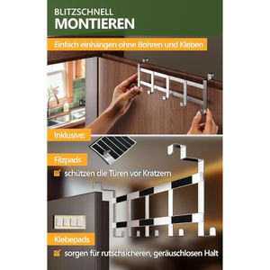 Produktbild für Türhaken 4smile zum Einhängen