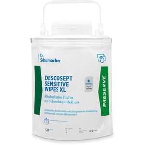 Produktbild für Desinfektionstücher Dr.Schumacher Descosept XL