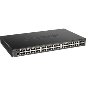 Produktbild für Switch D-Link Gigabit Smart, DGS-1250-52XMP/E, managed