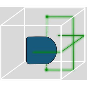 Produktbild für Kreuzlinienlaser Bosch GCL 2-50 G