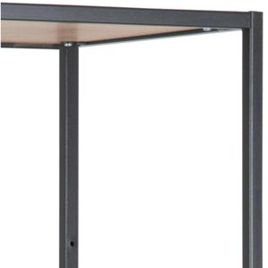 Produktbild für Bücherregal AC-Design Seaford, schwarz / wildeiche