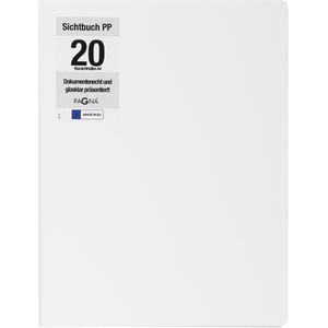 Produktbild für Sichtbuch Pagna 21009-02 Office, aus PP, A4