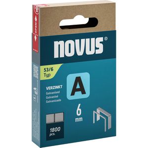Tackerklammern Novus-Tools 53/6, 6mm