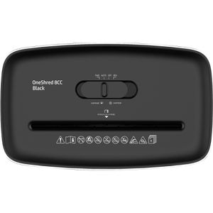 Produktbild für Aktenvernichter HP 2826 OneShred 8CC, schwarz