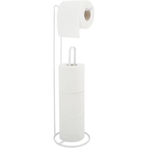Produktbild für Toilettenpapierhalter MSV Amy, weiß