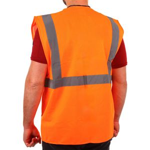 Produktbild für Warnweste Portwest Berlin Exekutiv S476, orange