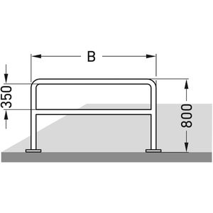Produktbild für Fahrradständer WSM 9211, Bodenmontage