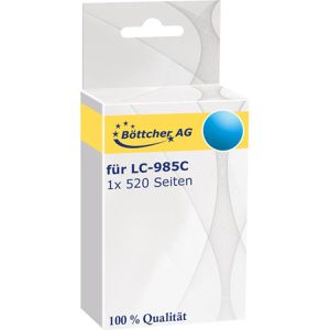 Produktbild für Tinte Böttcher-AG für Brother LC-985C