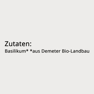 Produktbild für Basilikum Alnatura im Beutel, demeter, BIO