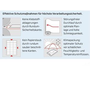 Produktbild für Universaletiketten Herma 4451 Premium, weiß