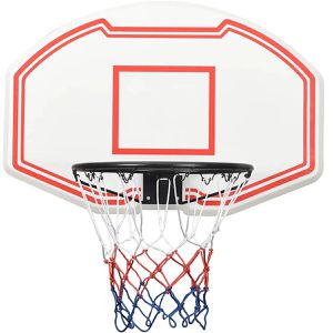 Produktbild für Basketballkorb vidaXL 93662, weiß, indoor &amp; outdoor
