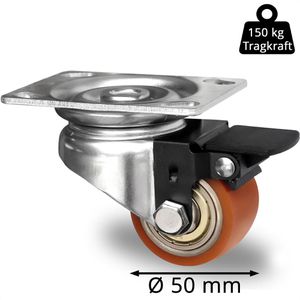 Produktbild für Schwerlastrolle CASCOO Serie SWU5, Lenkrolle