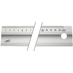 Stahlmaßstab Helios-Preisser 0453 434