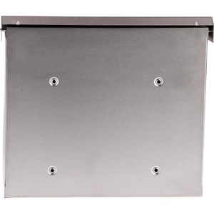 Produktbild für Briefkasten Burg-Wächter Comfort 3913 Ni, silber aus Edelstahl