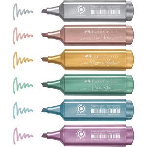 Textmarker Faber-Castell Textliner 46, 6 Stück