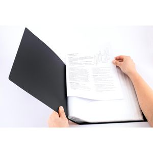 Produktbild für Sichtbuch D.RECT 020180, Solid, aus PP, A4