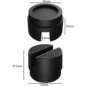 Produktbild für Gummiauflage Monzana 102819, für Wagenheber