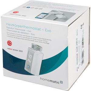 Produktbild für Heizkörperthermostat Homematic-IP eTRV-E Evo, App-fähig