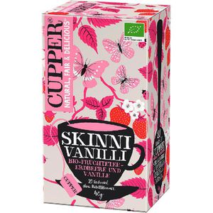 Cupper Tee Skinni Vanilli, BIO, Früchtetee, 40 g, 20 Beutel