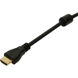 Produktbild für DVI-Kabel LogiLink CH0013, vergoldete Stecker, 60 Hz