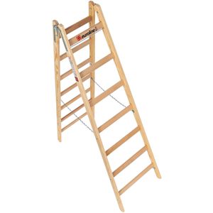Produktbild für Stehleiter Euroline Nr. 10501, 1050107, beidseitig begehbar