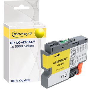 Produktbild für Tinte Böttcher-AG für Brother LC-426XLY