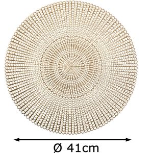 Produktbild für Platzset Zeller Cut out, 26818, abwischbar, aus Kunststoff