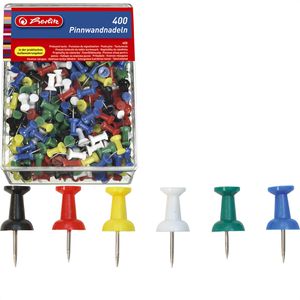 Pinnadeln Herlitz 8859142, Kopf aus Kunststoff