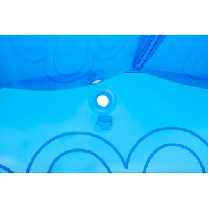 Produktbild für Aufstellpool Bestway 54479 Family Pool Bohème blau, rund