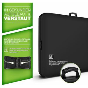 Produktbild für Klapptisch tillvex TVGTTS03, aus Kunststoff