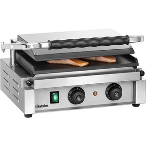 Bartscher Panini-T 1R Kontaktgrill - Profi-Grill Für Knusprige Sandwiches & Mehr