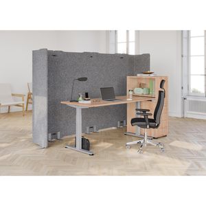 Produktbild für Aufsatzschrank Hammerbacher SCA1, nussbaum