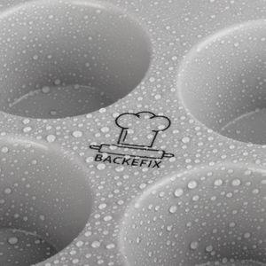 Produktbild für Backform Backefix Flexi MF12F, für 12 Muffins, aus Silikon