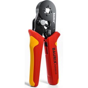 Produktbild für Crimpzange BAURIX Perseus, mit Aderendhülsen