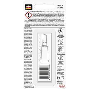 Produktbild für Sekundenkleber Pattex PSV1C Glas