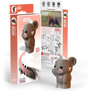 Produktbild für Puzzle Eugy 650039, 3D Tier-Puzzle, Bär