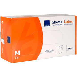 Produktbild für Einmalhandschuhe Abena Classic, natur, 100 Stück