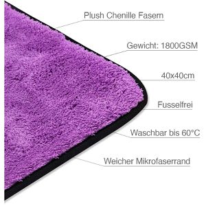 Produktbild für Poliertuch Liquid-Elements Purple Monster, 40 x 40 cm