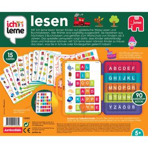 Produktbild für Lernspiel Jumbo 19565, Ich lerne - Lesen