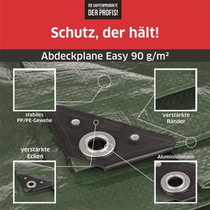 Produktbild für Abdeckplane NOOR Easy, grün