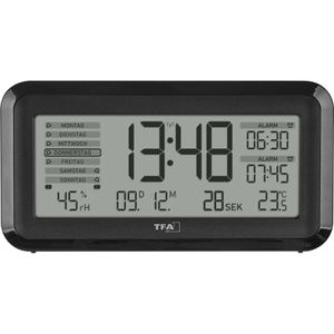 Produktbild für Wecker TFA 60.2562.01 Boxx2 schwarz, digital