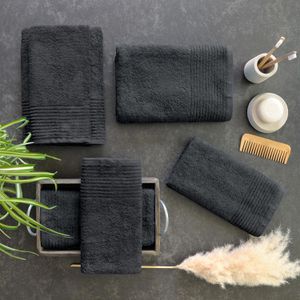 Produktbild für Handtuch Dyckhoff Brillant Set, schwarz