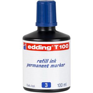 Nachfülltusche Edding T100, blau