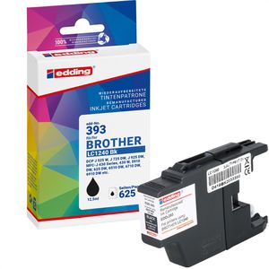 Tinte Edding EDD-393 für Brother LC-1240BK